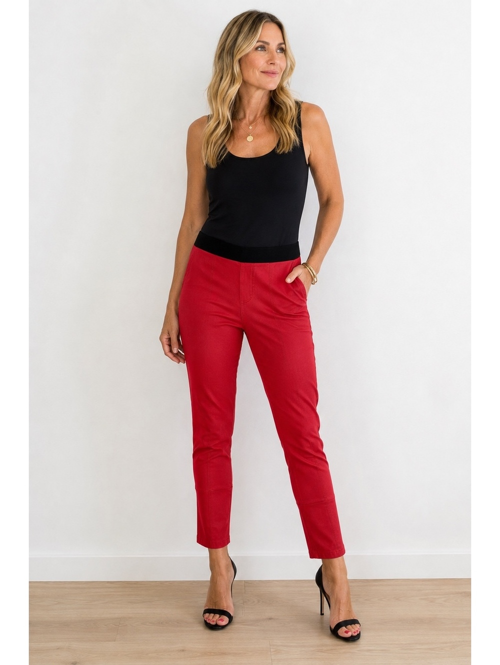 Theory Ima Maximus 100% Lamb Leather Pants Size 6
